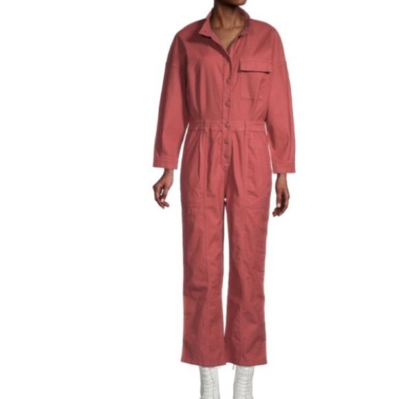 Current/Elliott Pants - CURRENT/ELLIOTT The Meta Coverall
